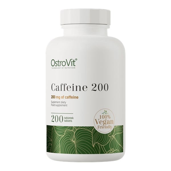 OstroVit - Caffeine 200, 200mg - 200 tablets