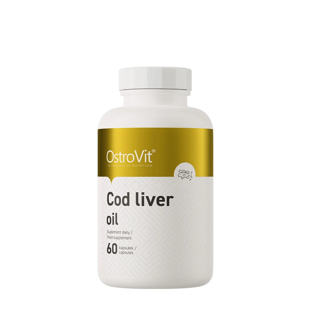 OstroVit – Torskeleverolie 60 kapsler