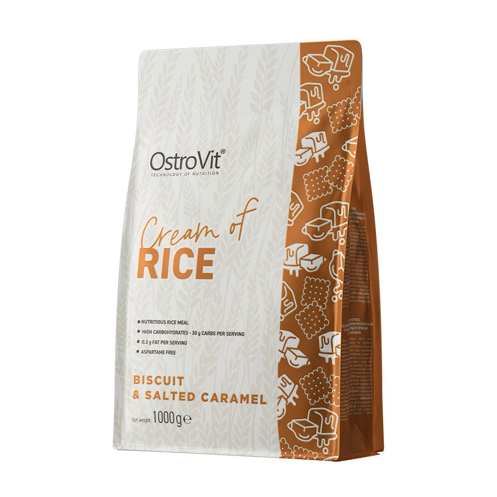 OstroVit - Cream of Rice, Biscuit & Salted Caramel - 1000g