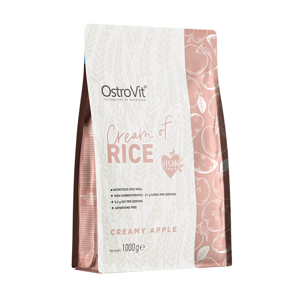 OstroVit - Cream of Rice, Creamy Apple - 1000g