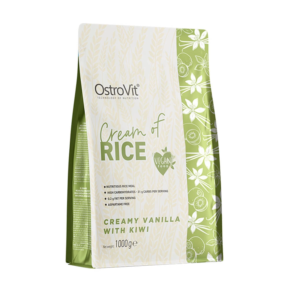 OstroVit - Cream of Rice, Creamy Vanilla with Kiwi - 1000g
