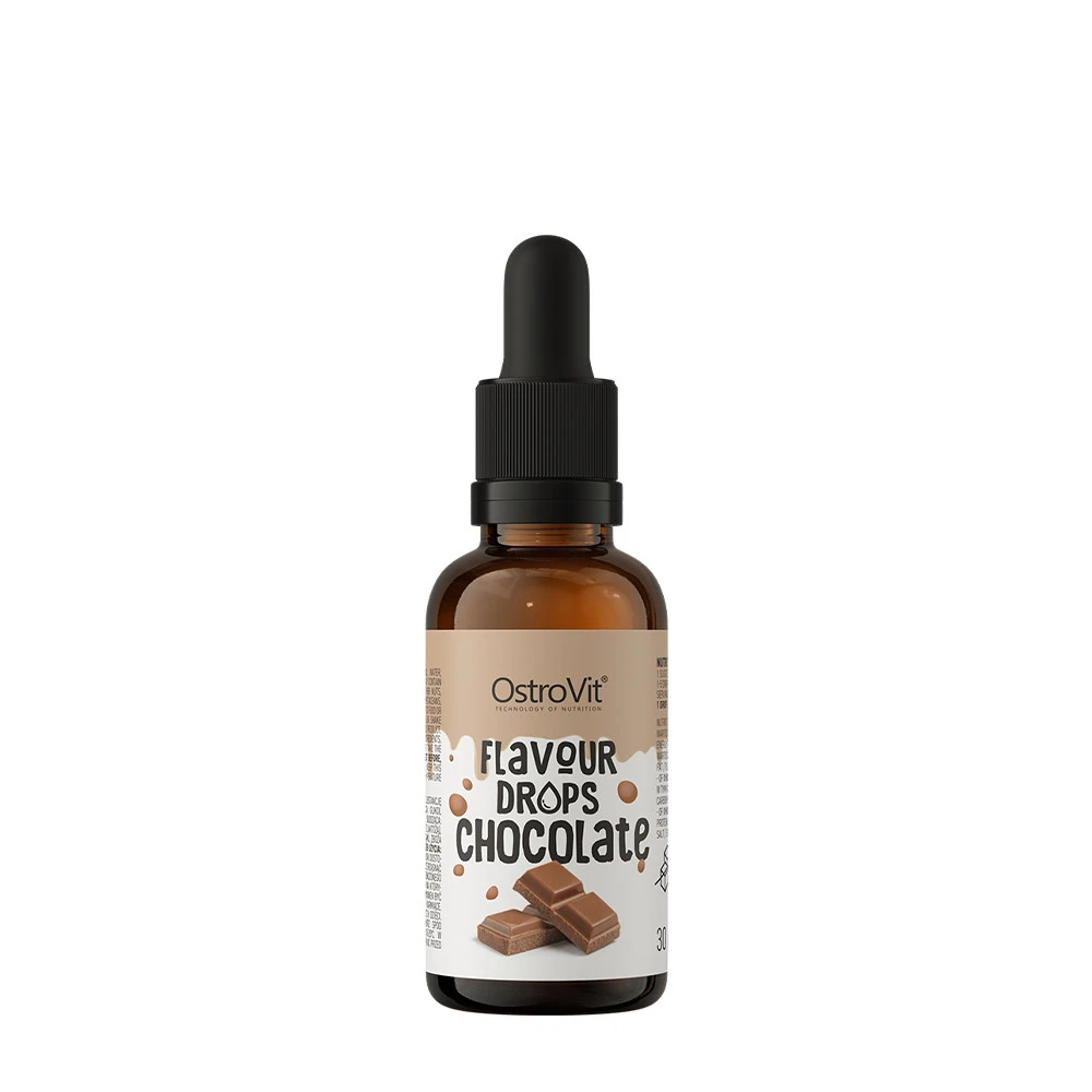 OstroVit - Flavour Drops, Chocolate - 30ml.