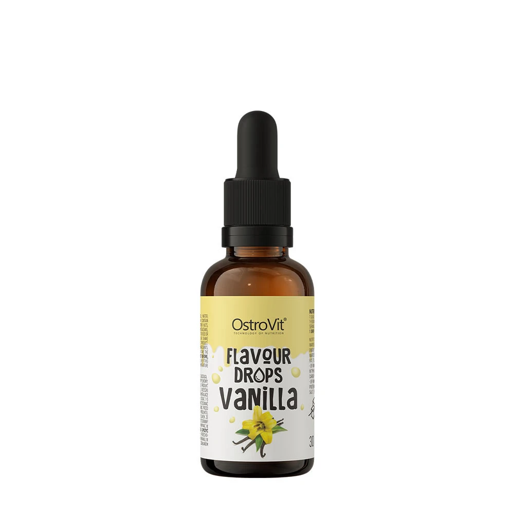 OstroVit - Flavour Drops, Vanilla - 30ml.