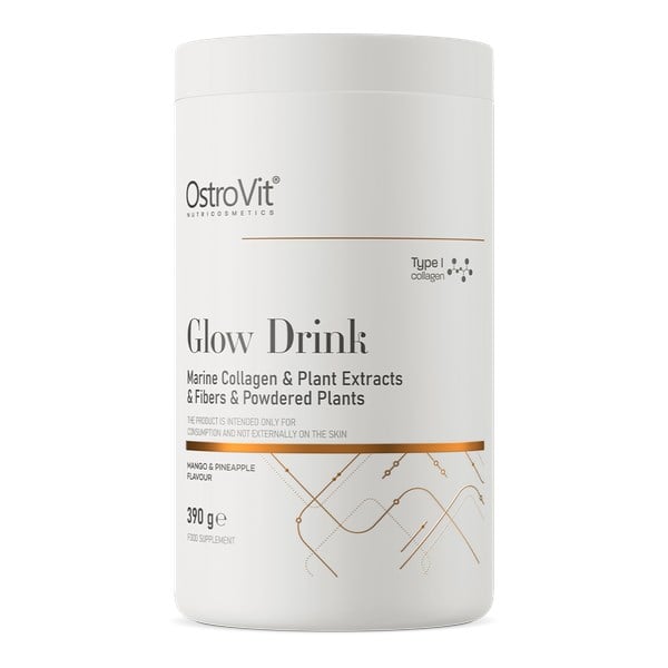 OstroVit - Glow Drink, Mango & Pineapple - 390g