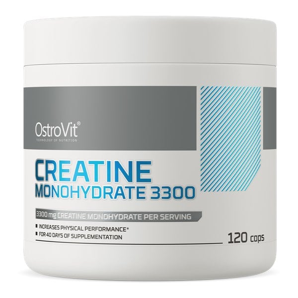 Ostrovit - Creatine Monohydrate 3300 mg, 120 kapsler