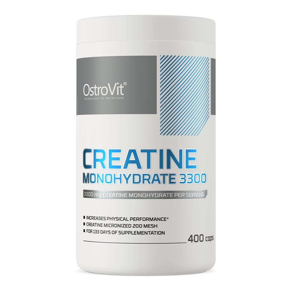 Ostrovit - Creatine Monohydrate 3300 mg, 400 kapsler