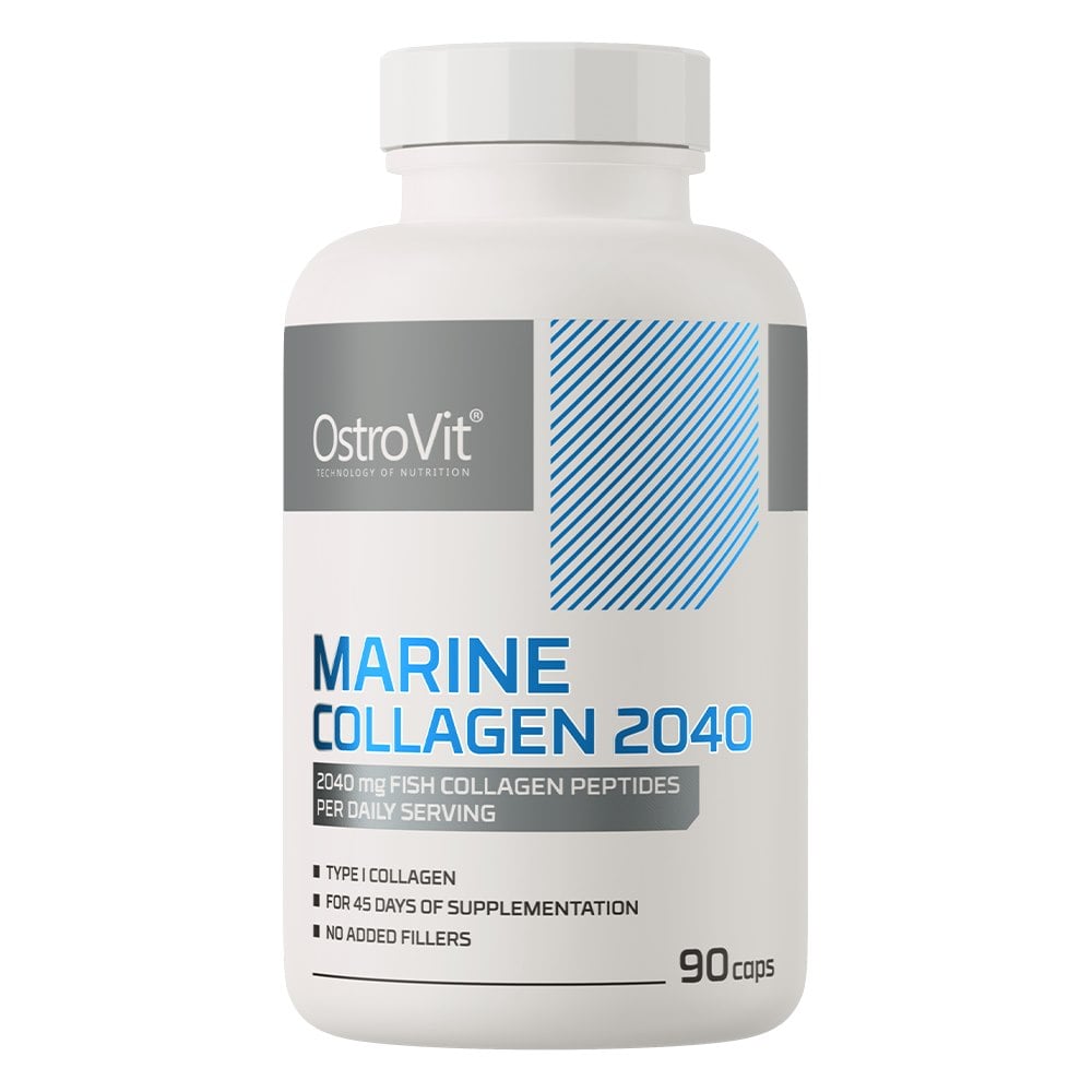 Ostrovit - Marine Collagen 2040 mg, 90 kapsler
