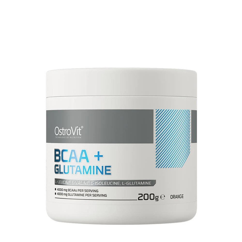 OstroVit - BCAA + Glutamine, Orange - 200g