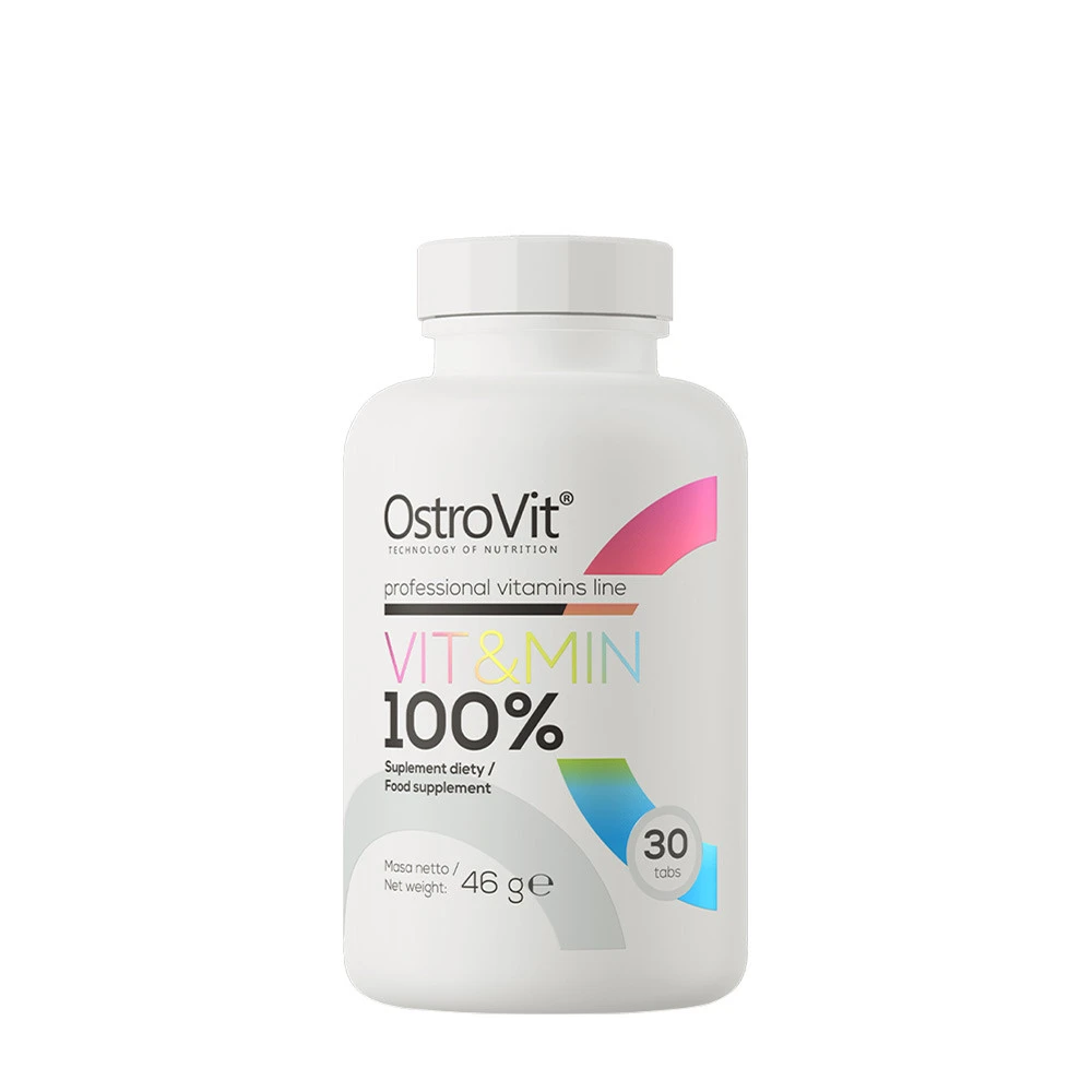 OstroVit - Vit&Min 100% - 30 tablets