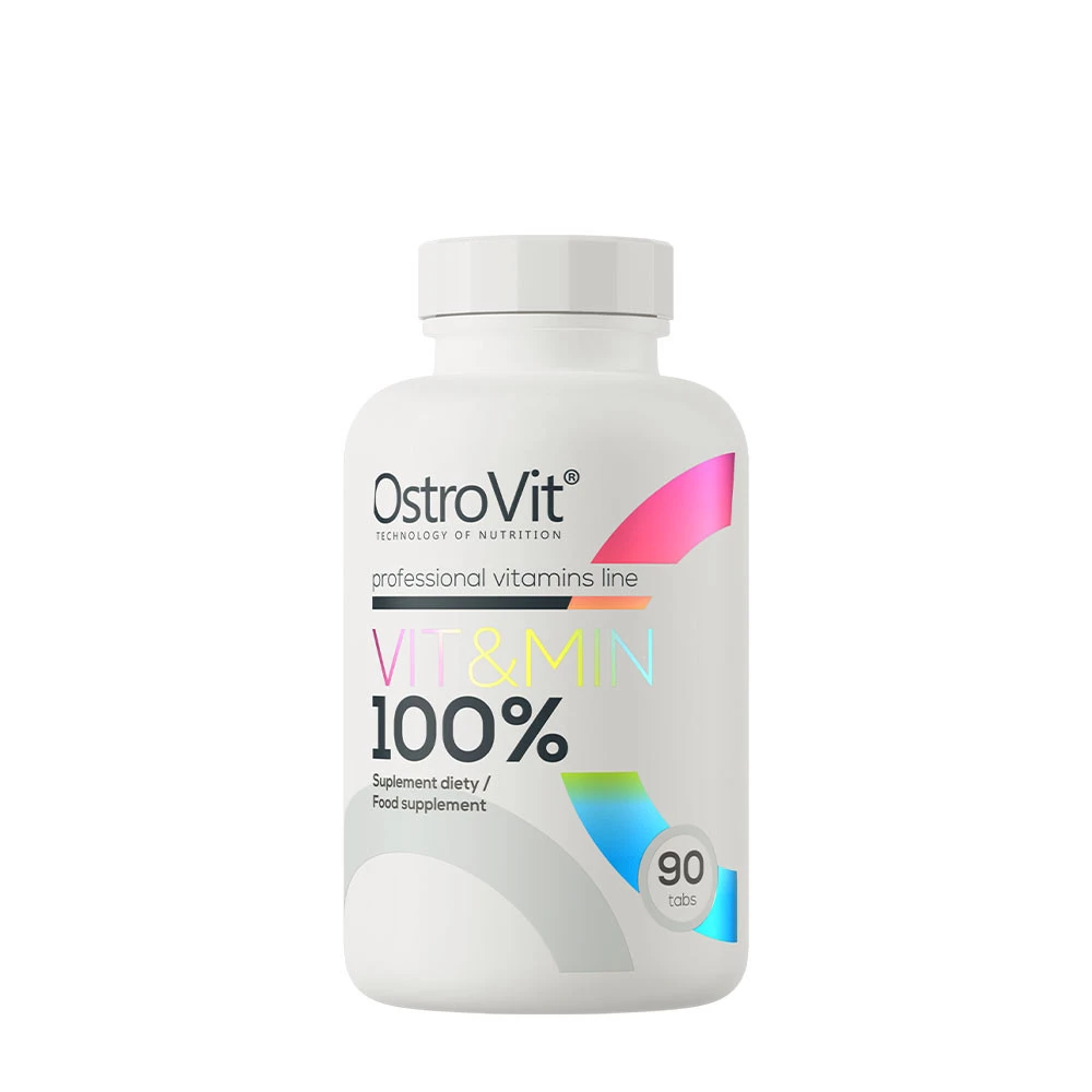 OstroVit - Vit&Min 100% - 90 tabletter