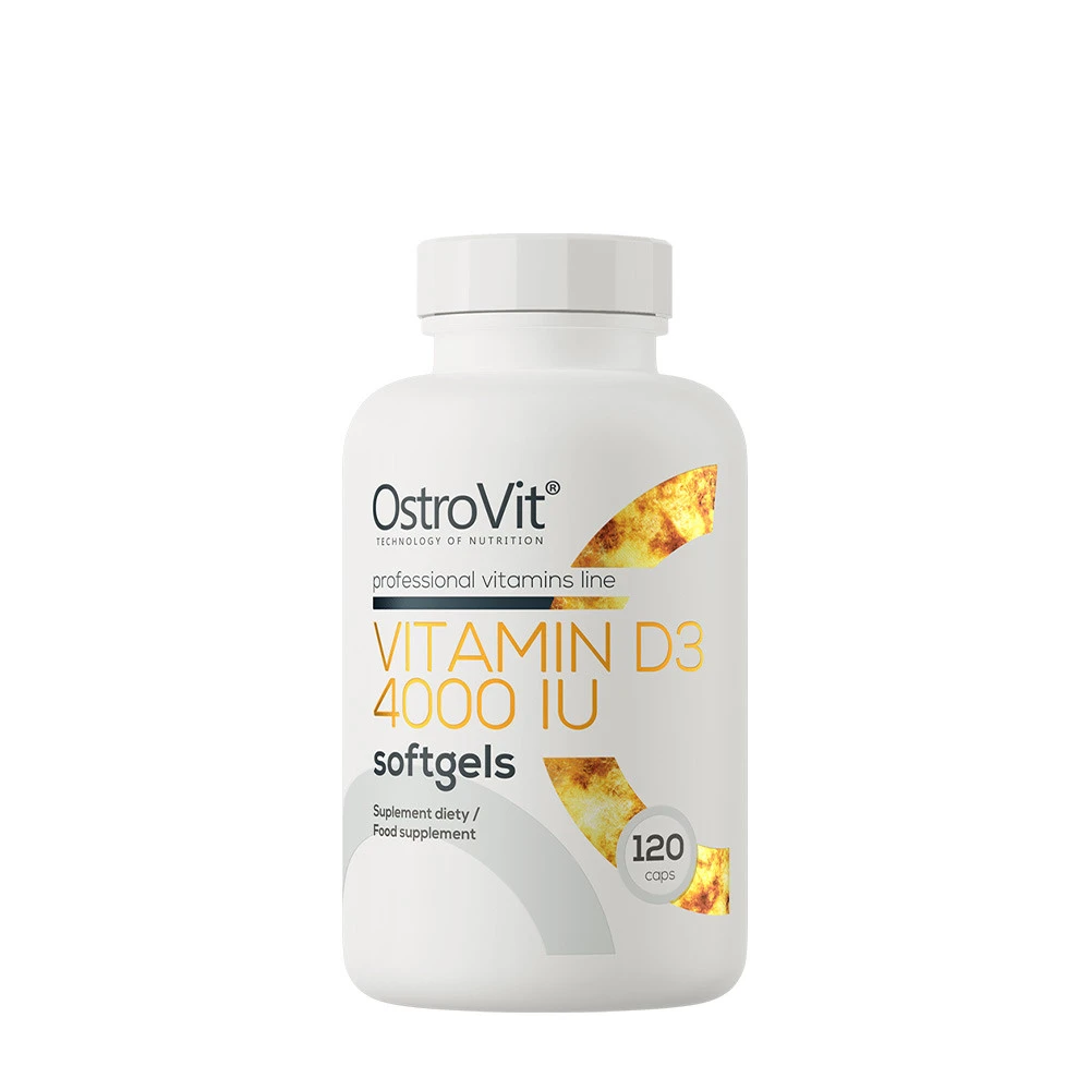 OstroVit - Vitamin D3 4000 - 120 softgels