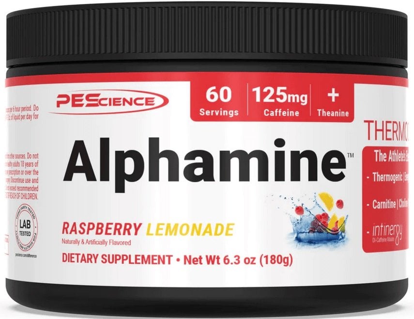 PEScience - Alphamine, Raspberry Lemonade - 225g