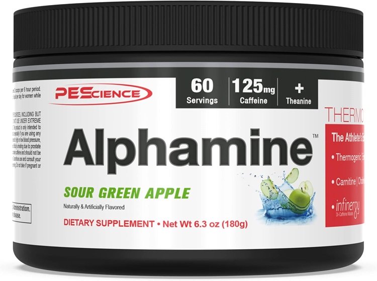 PEScience - Alphamine, Sour Green Apple - 180g