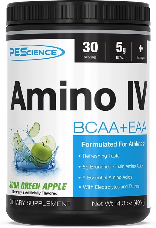 PEScience - Amino IV Sour Green Apple 405g