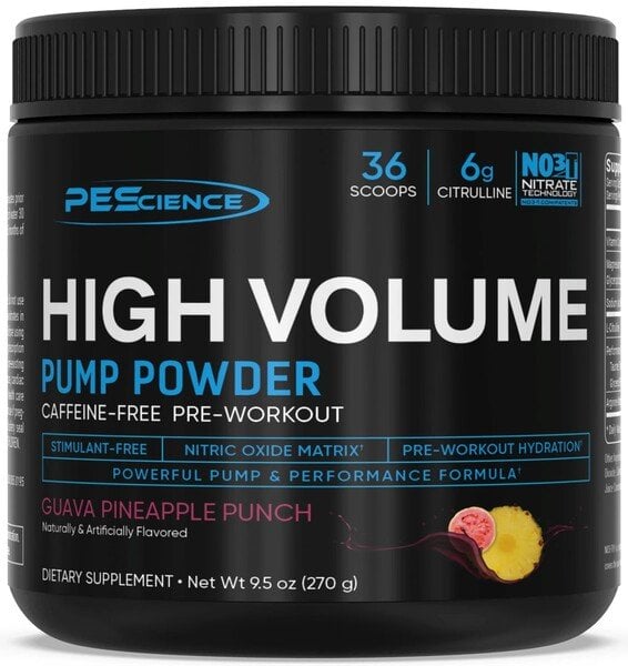 PEScience - High Volume Ny Formel, Guava Ananas Punch - 270g