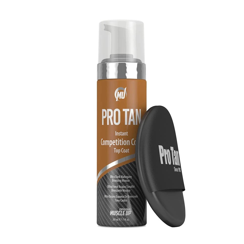 Pro Tan - Instant Competition Color Top Coat, (Foam With Applicator) - 207 ml.