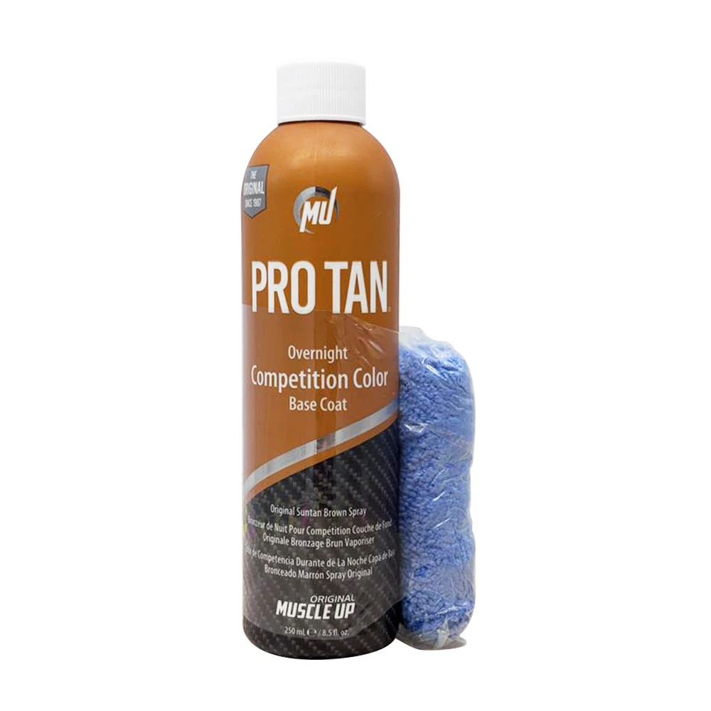 Pro Tan - Overnight Competition Color Base Coat, (Spray With Applicator) - 250 ml.