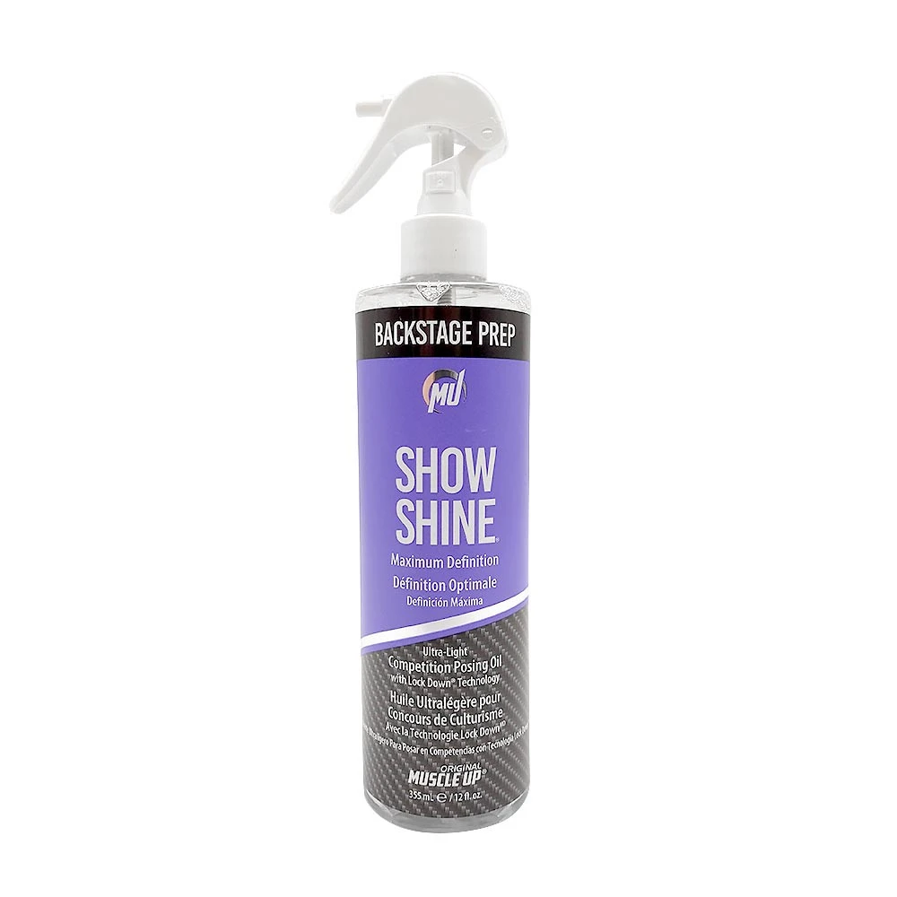 Pro Tan - Show Shine, Maximum Definition Ultra Light Competition Posing Oil Spray - 355 ml.