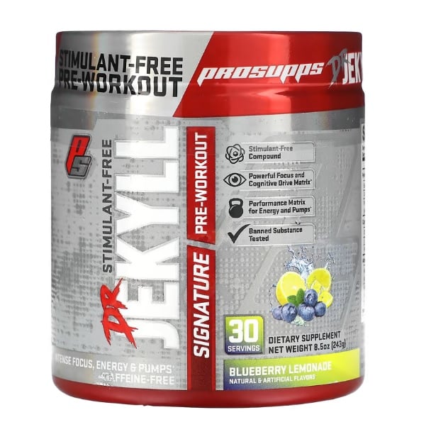 ProSupps - Dr. Jekyll Signature, Blueberry Lemonade (US Formula) - 243g