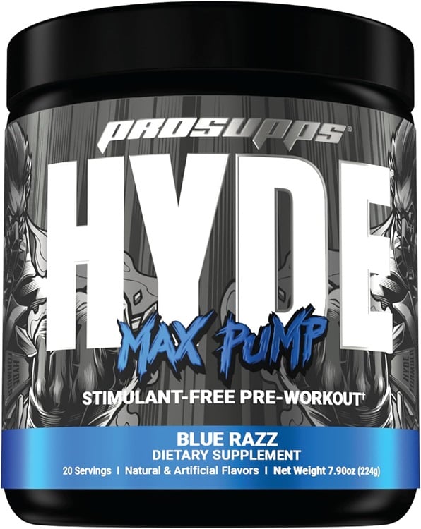 ProSupps - Hyde Max Pump, Blue Razz - 224g