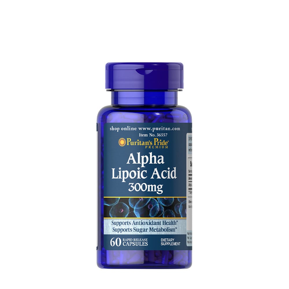 Puritan's Pride - Alpha Lipoic Acid, 300mg - 60 caps