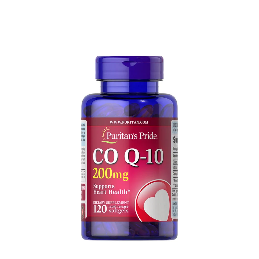 Puritan's Pride - CoQ10, 200mg - 120 softgels