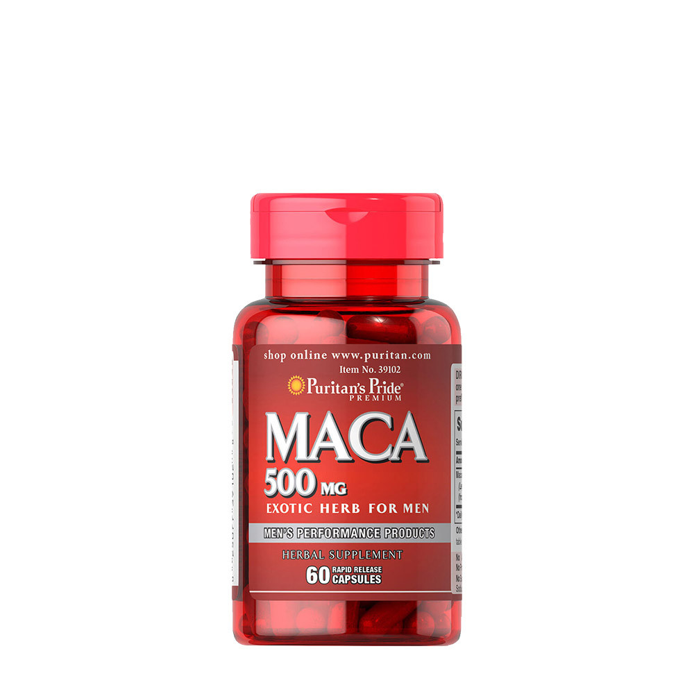 Puritan's Pride - Maca, 500mg - 60 caps