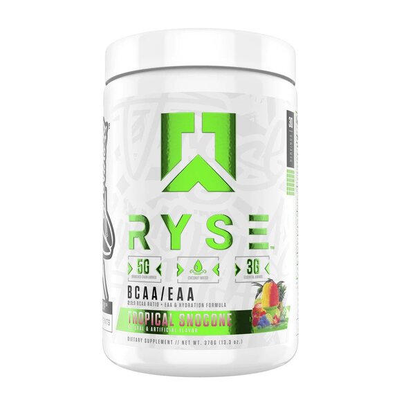 RYSE - BCAA + EAA, Tropical Snocone - 378g