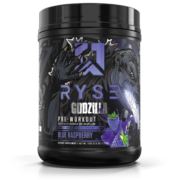 RYSE - Godzilla Pre-Workout, Blue Raspberry - 776g