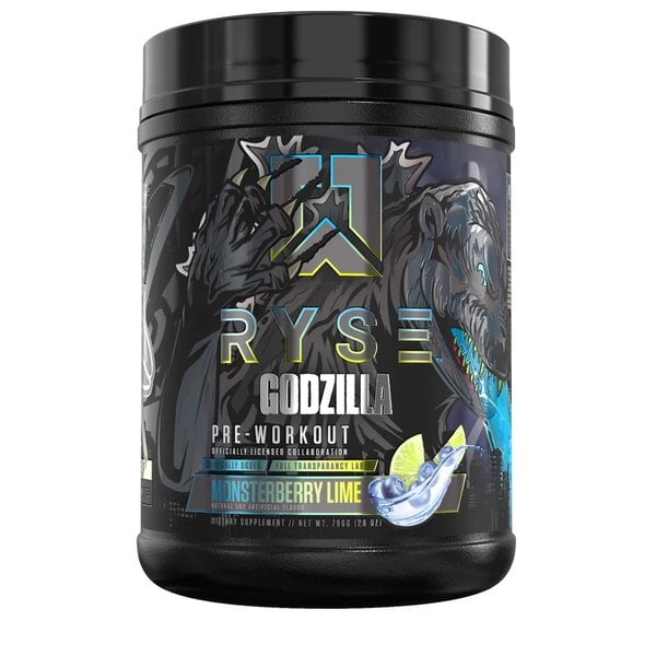 RYSE - Godzilla Pre-Workout, Monsterberry Lime - 768g