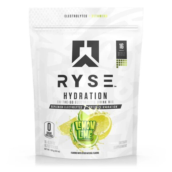 RYSE - Hydration Sticks Lemon Lime 16 x 6,7g