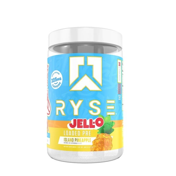 RYSE - Loaded Pre, Jell-O Island Pineapple - 390g