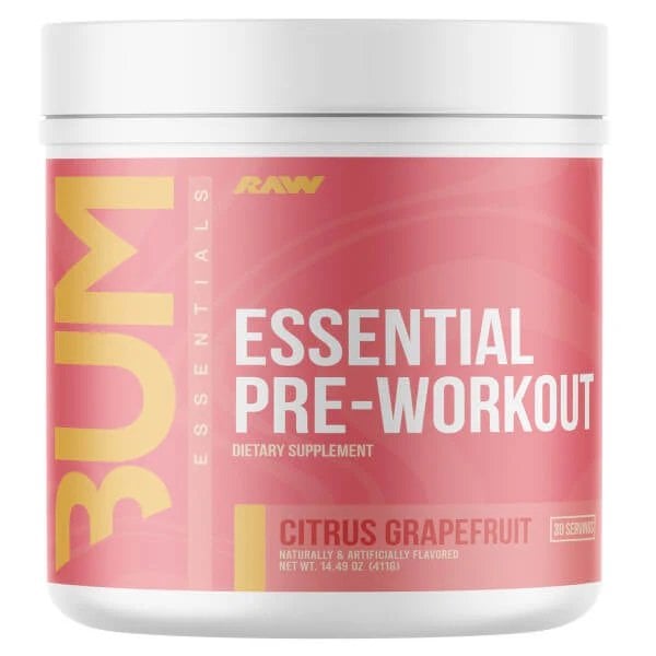 Raw Nutrition - CBUM Essential Pre-Workout Citrus Grapefruit 411g