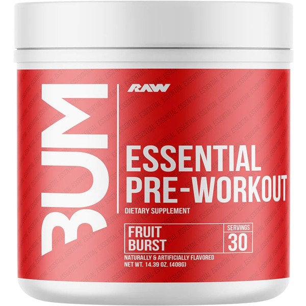 Raw Nutrition - CBUM Essential Pre-Workout, Fruit Burst - 408g