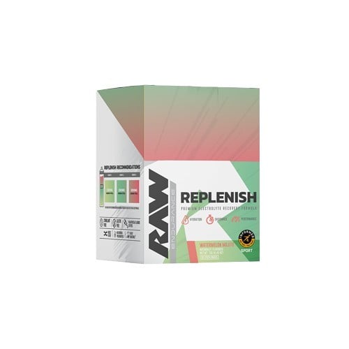 Raw Nutrition - Replenish, Watermelon Mojito - 20 stick packs