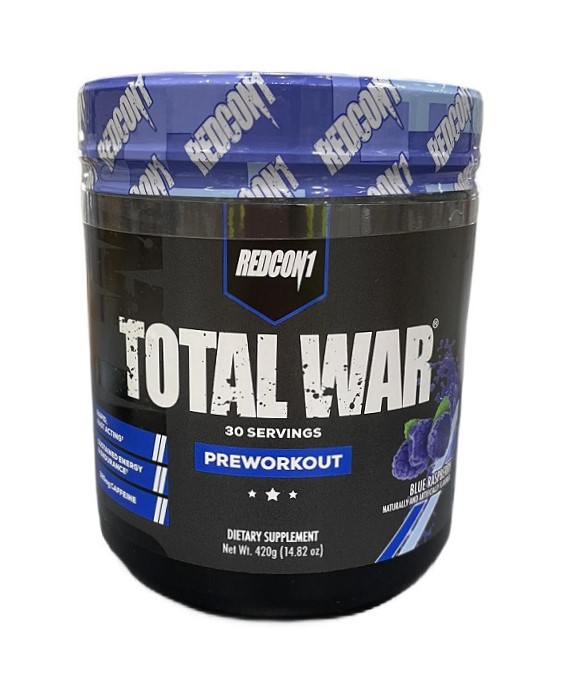 Redcon1 - Total War Preworkout, Blue Raspberry - 420g