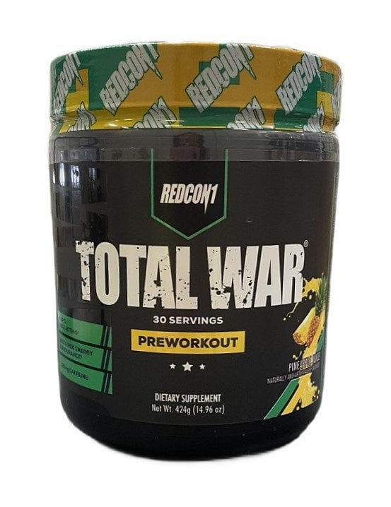 Redcon1 - Total War - Preworkout, Pineapple Juice - 444g billede