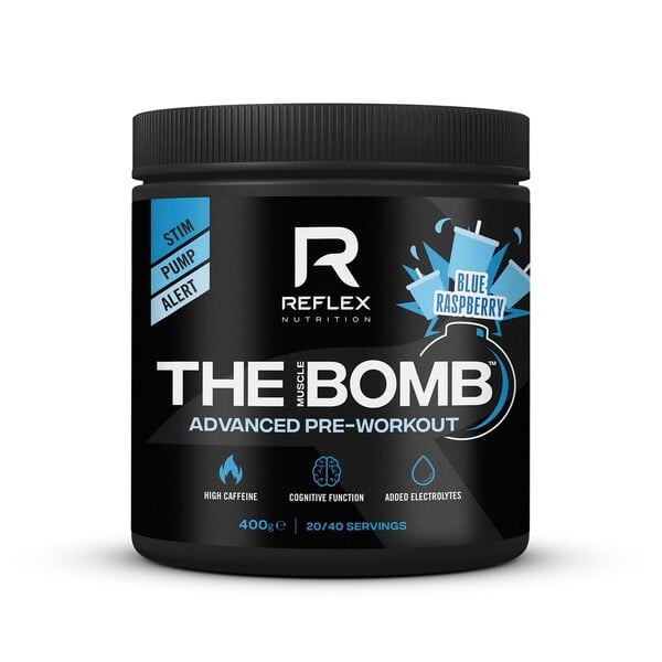 Reflex Nutrition - The Muscle Bomb, Blue Raspberry - 400g