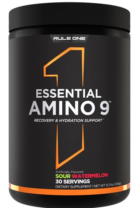 Rule One - Essential Amino 9 Sour Watermelon, 345g billede