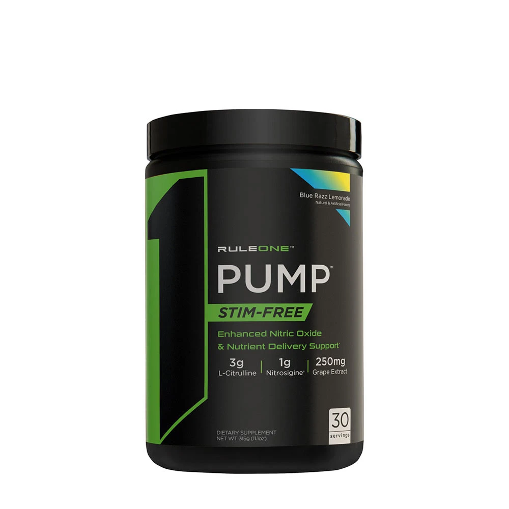 Rule One - Pump, Blue Razz Lemonade - 330g