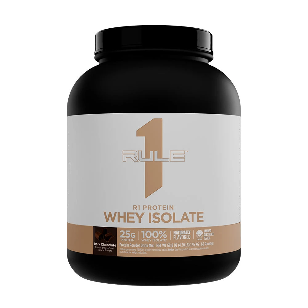 Rule One - R1 Protein Naturally Flavored, Dark Chocolate - 1950g