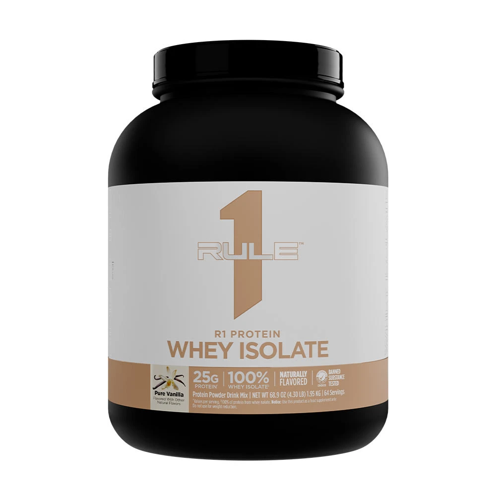 Rule One - R1 Protein Naturally Flavored, Pure Vanilla - 1950g