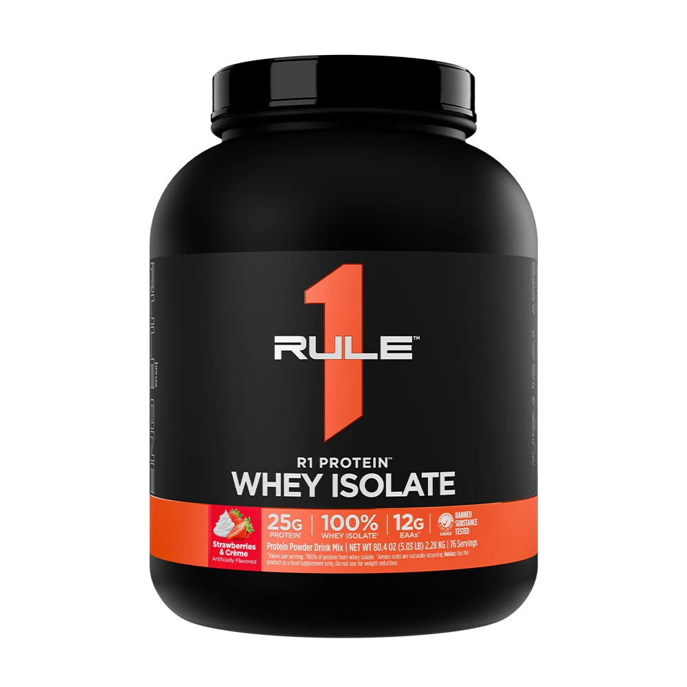 Rule One - R1 Protein, Strawberries & Creme - 2280g