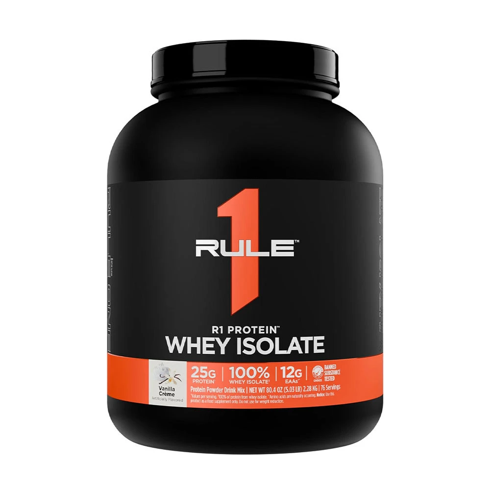 Rule One - R1 Protein, Vanilla Creme - 2280g