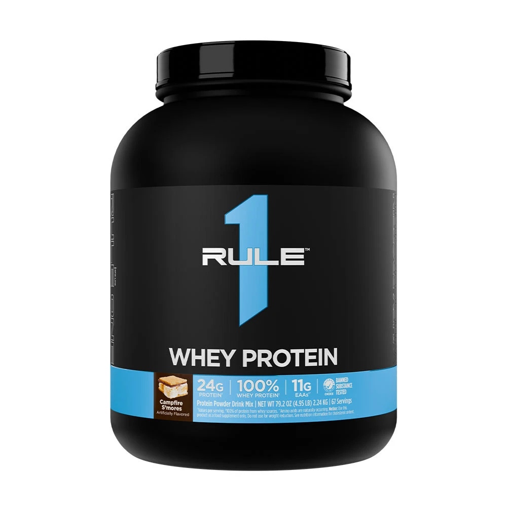 Rule One - R1 Whey Blend, Campfire S'mores - 2240g