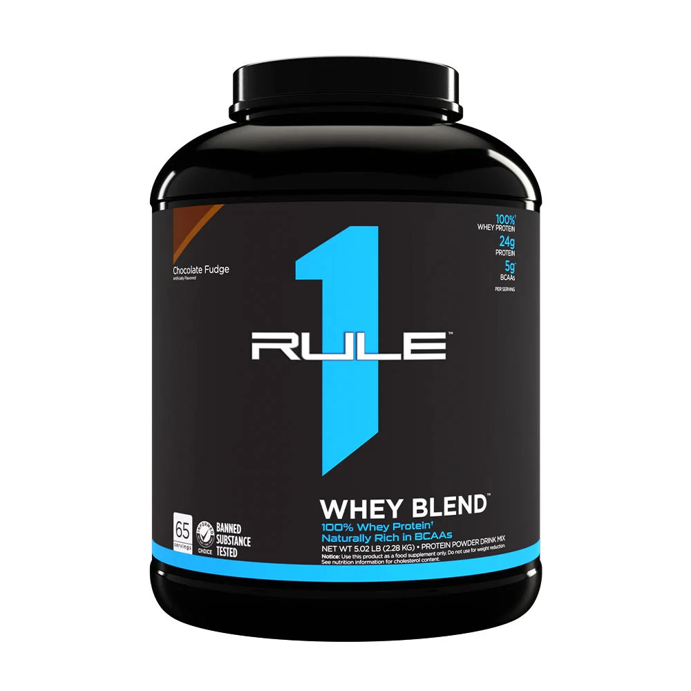 Rule One - R1 Whey Blend, Chocolate Fudge - 2280g