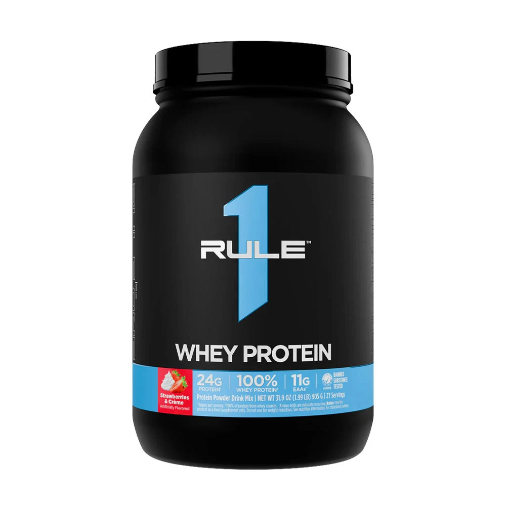 Rule One - R1 Whey Blend, Strawberries & Creme - 891g