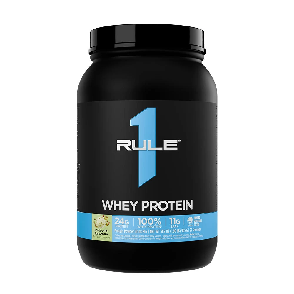 Rule One - Whey Protein, Pistachio Ice Cream - 905g