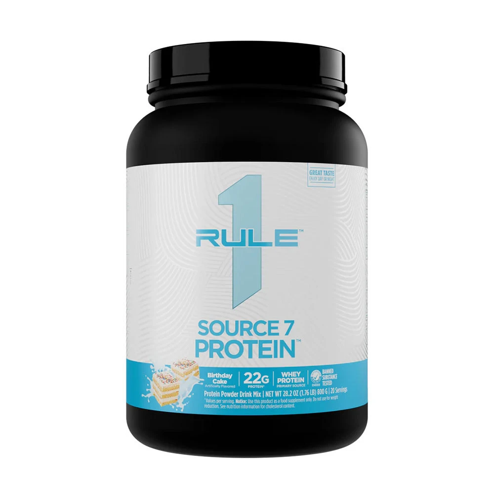 Rule One - Source7 Protein, Birthday Cake Gelato - 920g