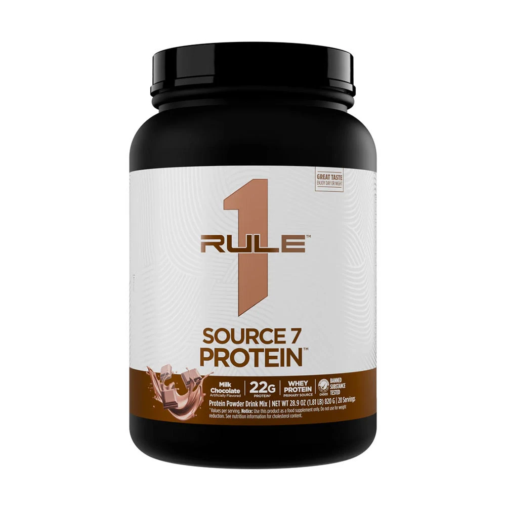 Rule One - Source7 Protein, Chocolate Gelato - 902g
